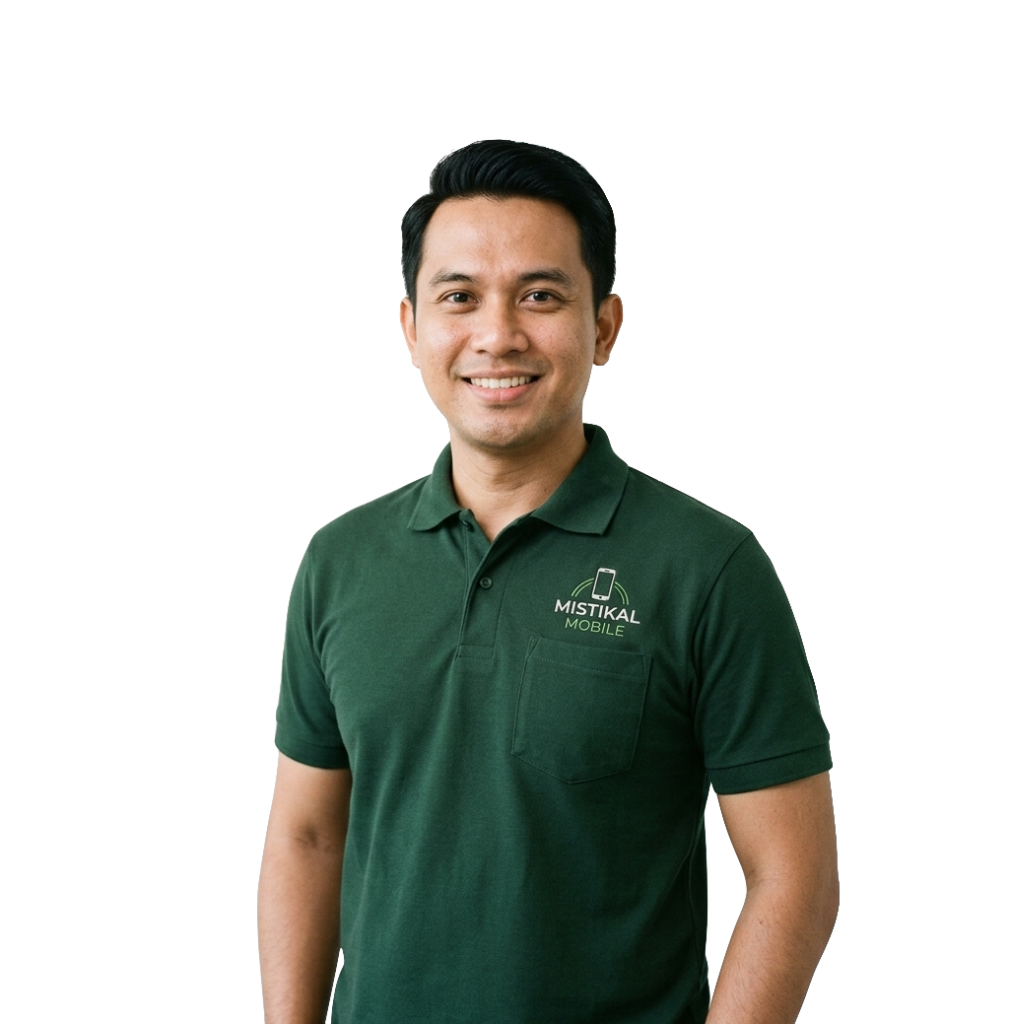 Gambar owner kepada Mistikal Mobile Ipoh, Misran.